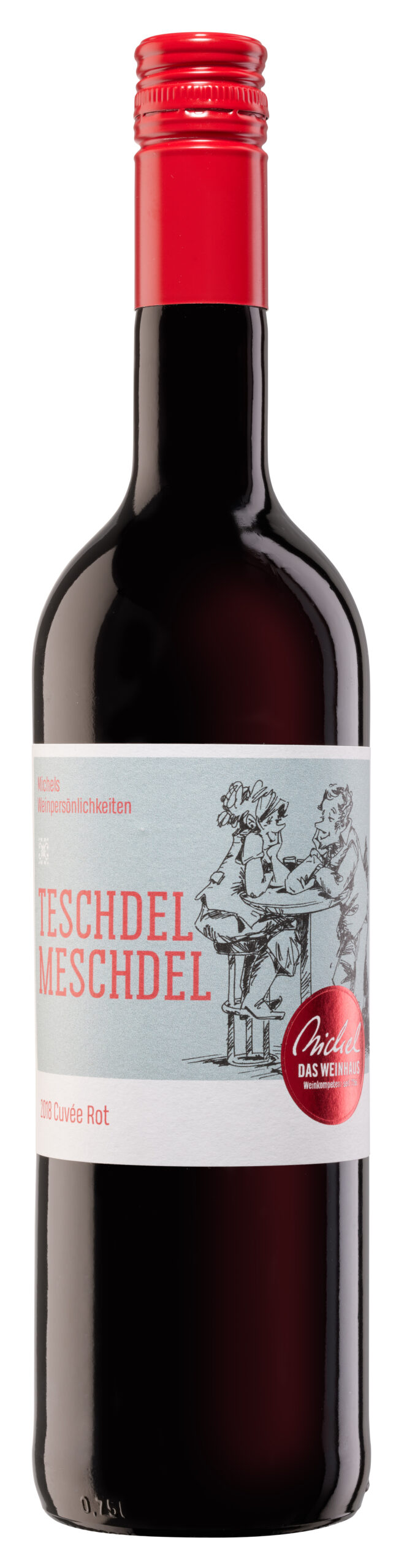 Flaschenbild "Teschdel Meschdel" Cuvée Rot, Weinhaus Michel